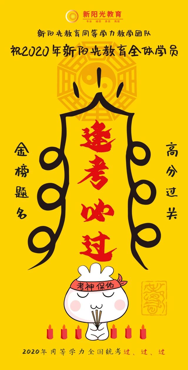 考前提醒:2020年同等学力申硕全国统考注意事项